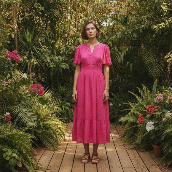 Joie Dresses & Skirts - JOIE Tiered Maxi Dress